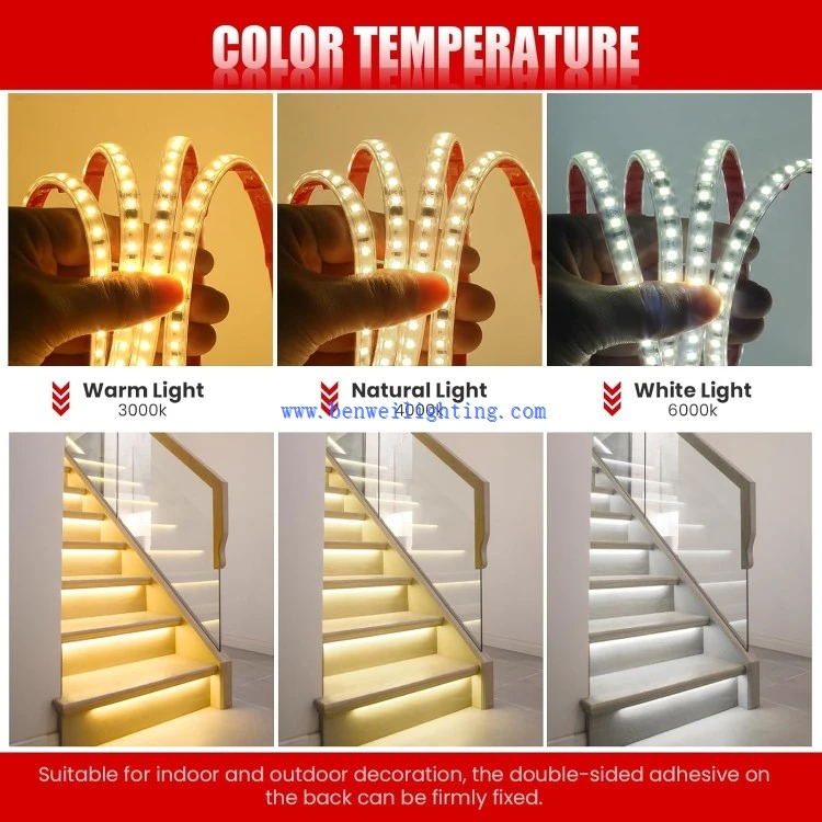 8W 4800K LED Strip Lights