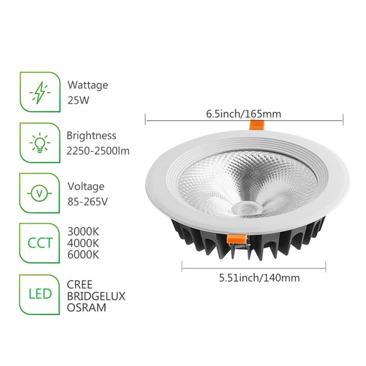 85mm cutout led downlights 85mm cutout led downlights