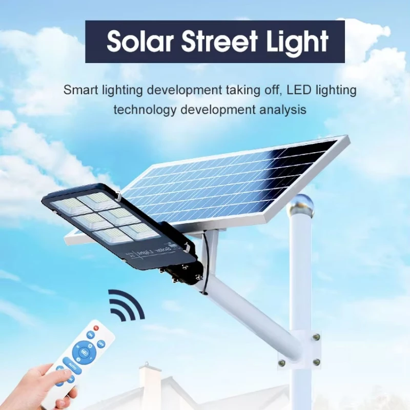 Waterproof Aluminium Solar Powered Street Light - Waterproof Aluminium Solar Powered Street Light -